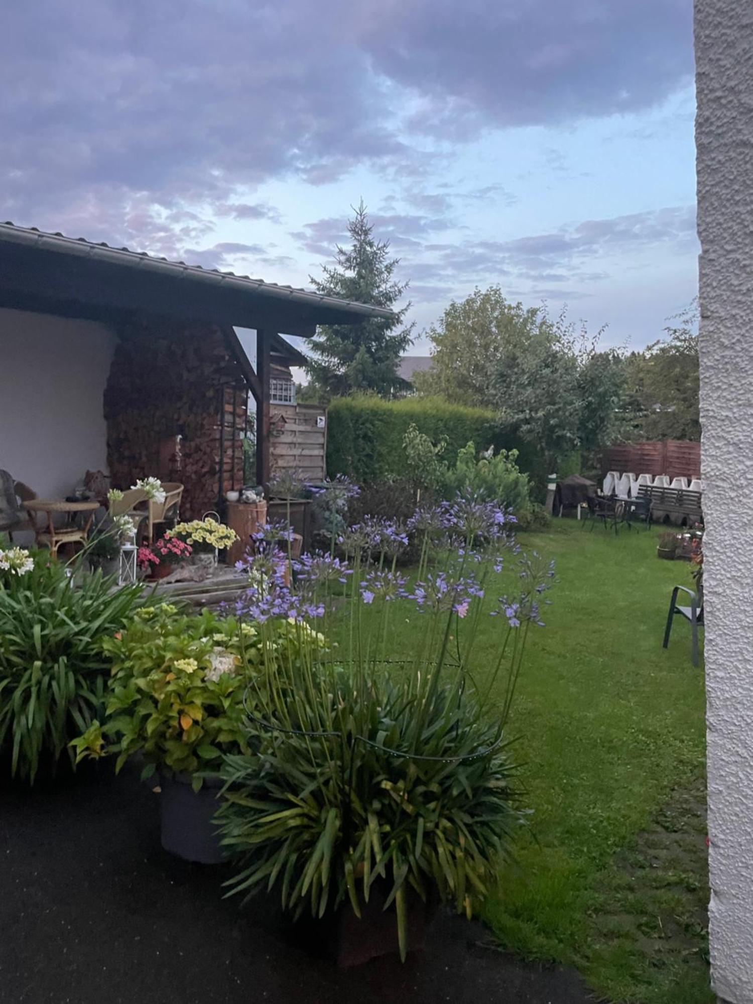 Ferienwohnung Greifenbach, Gartennutzung, Haustiere Willkommen Geyer Екстериор снимка